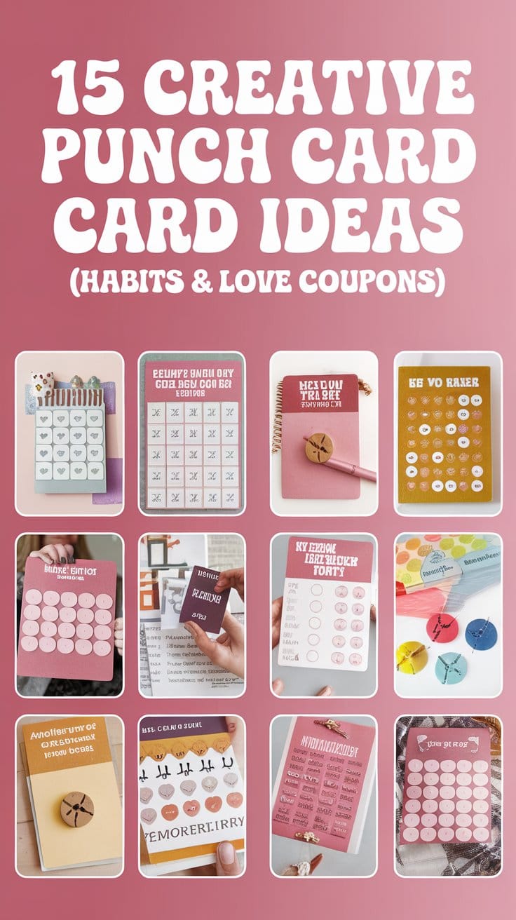 DIY Punch Card Ideas