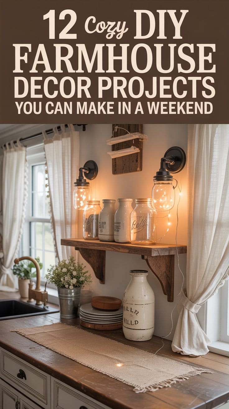 DIY Farmhouse Decor Projects