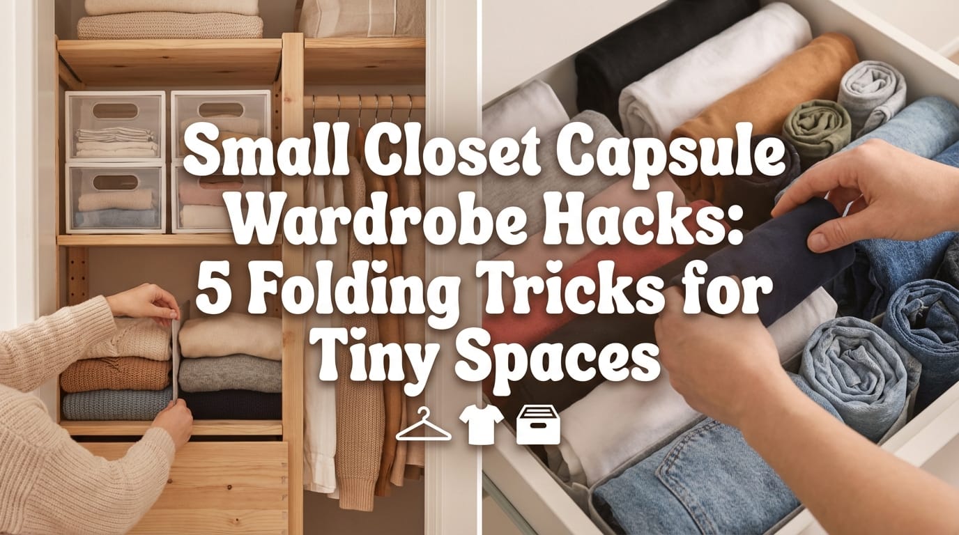 small closet capsule wardrobe