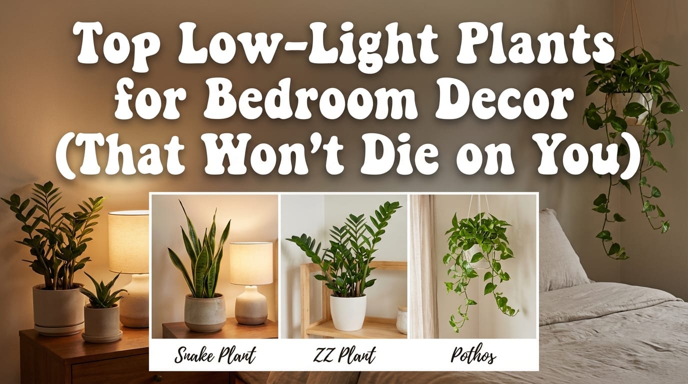 low light bedroom plants