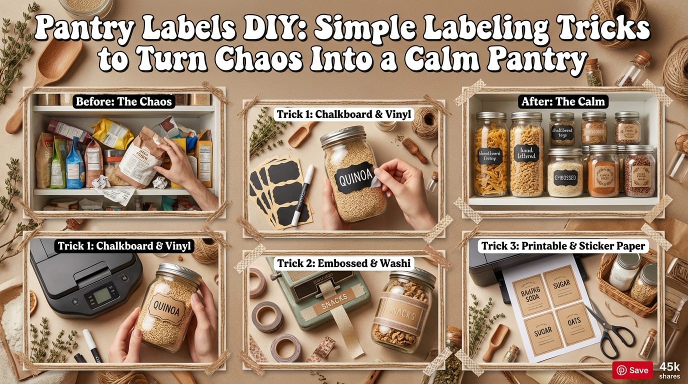 Pantry Labels DIY