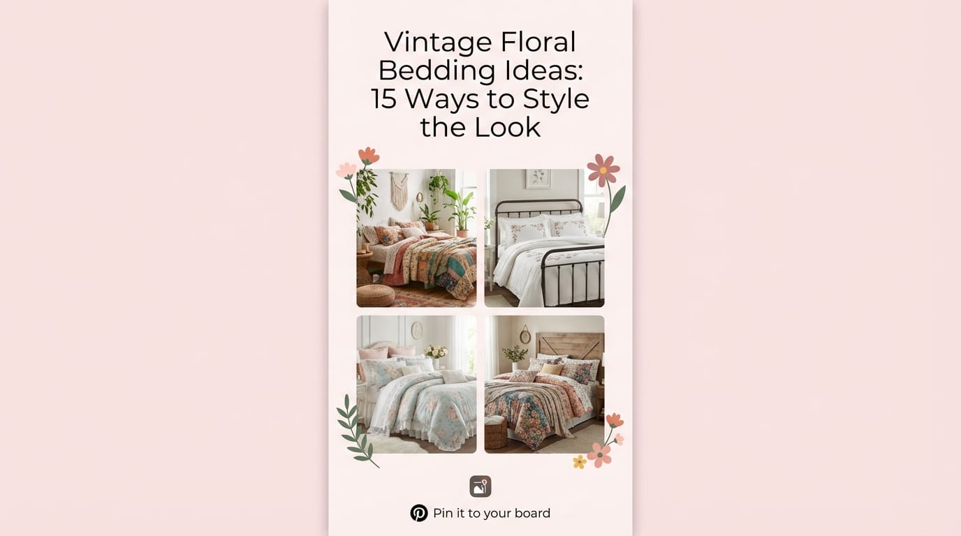 vintage floral bodroom ideas