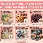 vegan leather scraps