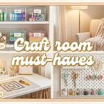 Craft room must-haves