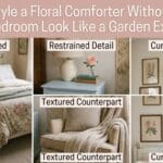Style a Floral Comforter