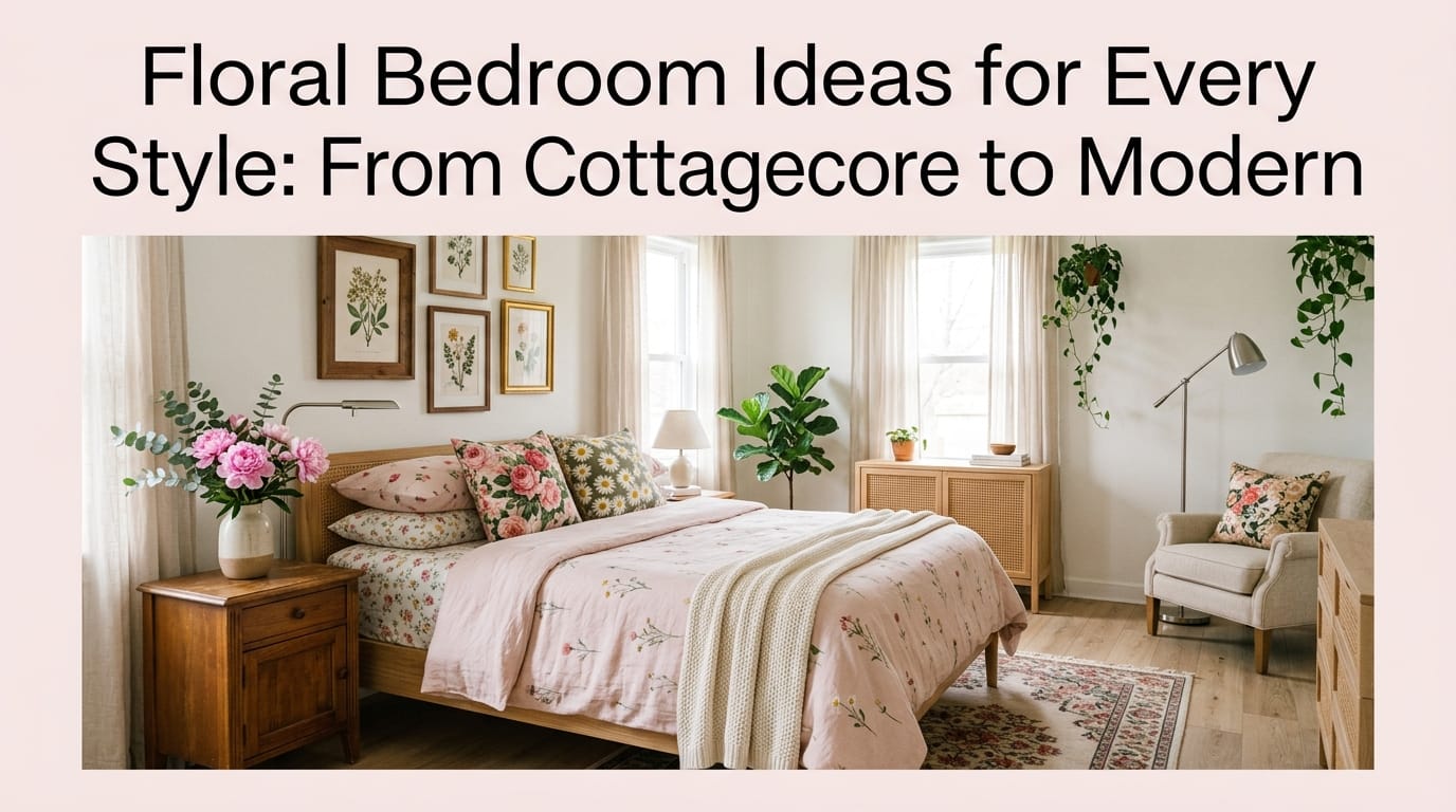Floral Bedroom Ideas