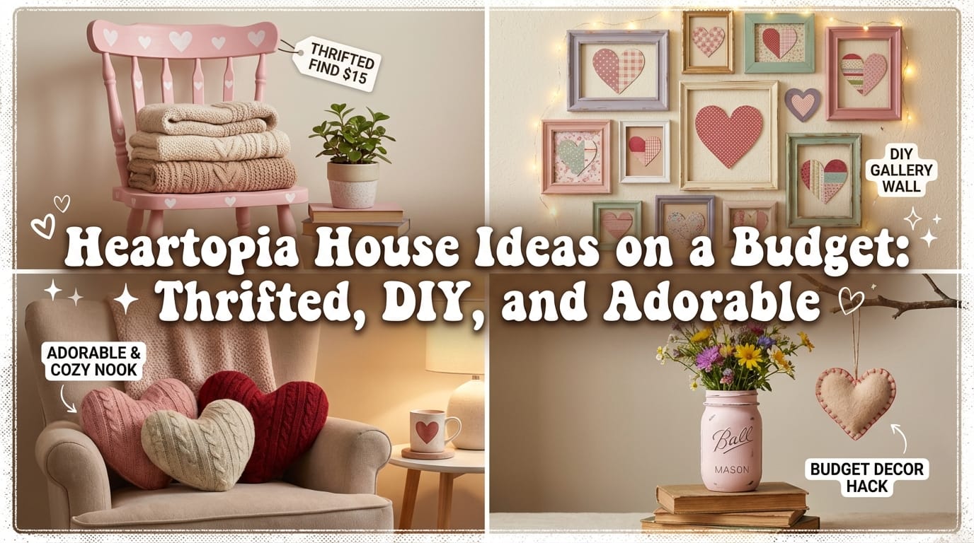 Heartopia house ideas on a budget