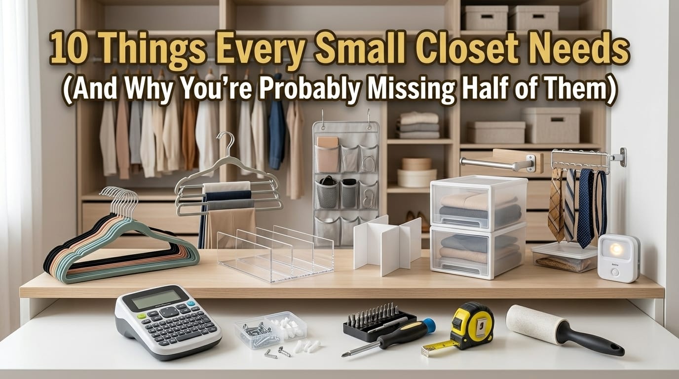 small closet essentials